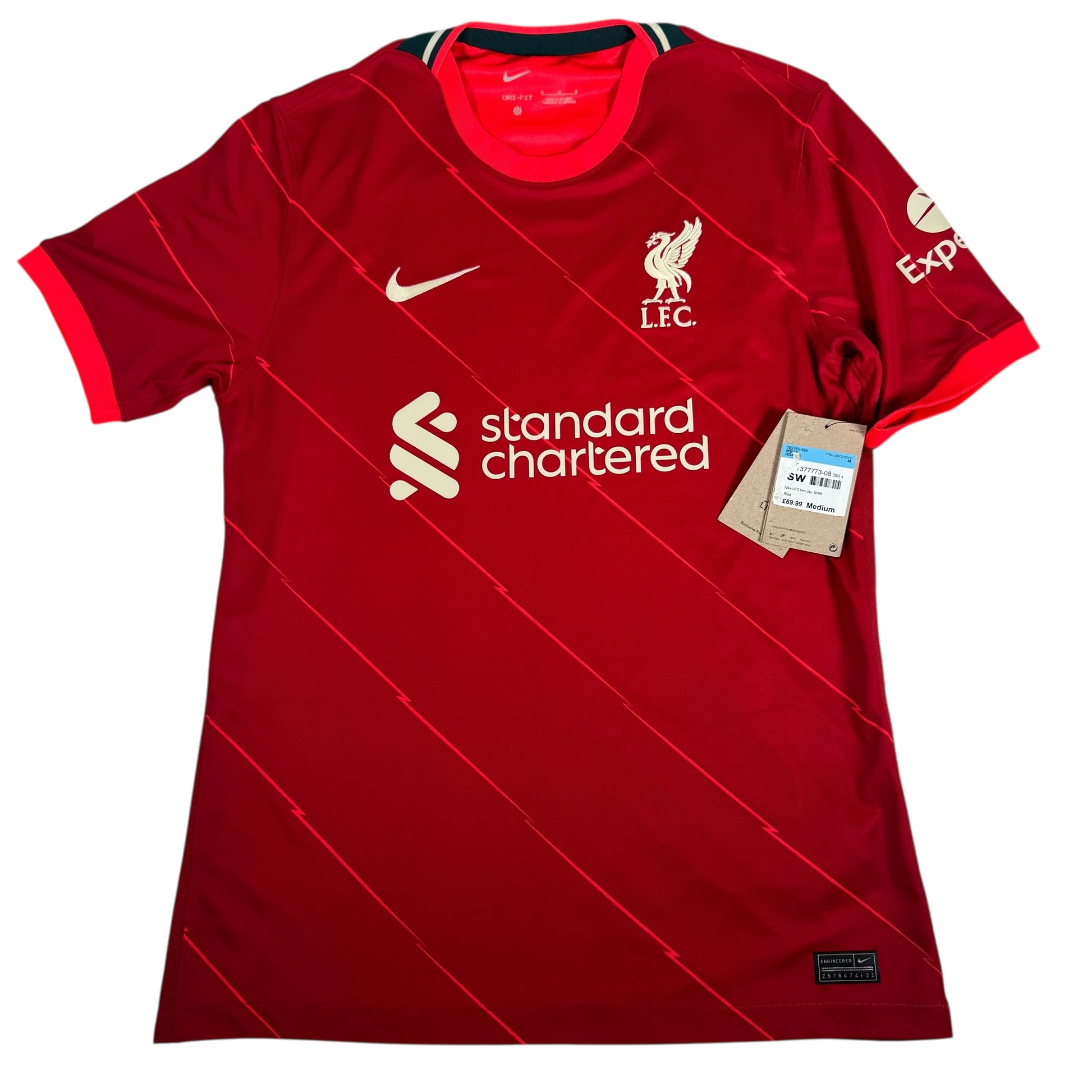 Liverpool 2021/2022 Home Football Shirt Medium BNWT – Football Shirt Kingdom