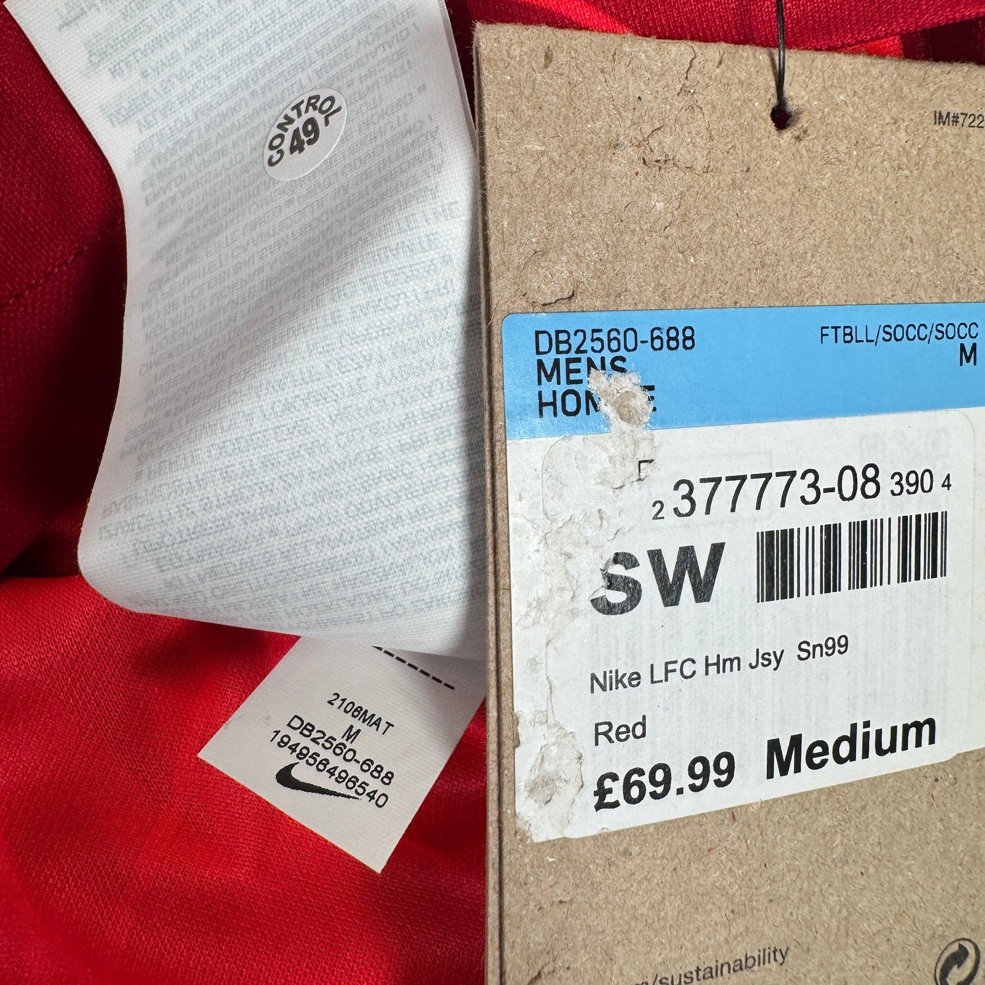 Liverpool 2021/2022 Home Football Shirt Medium BNWT – Football Shirt Kingdom