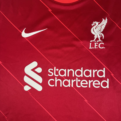 Liverpool 2021/2022 Home Football Shirt XXL — front close-up