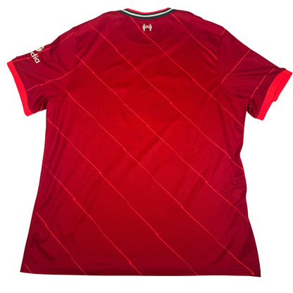 Liverpool 2021/2022 Home Football Shirt XXL — full back view