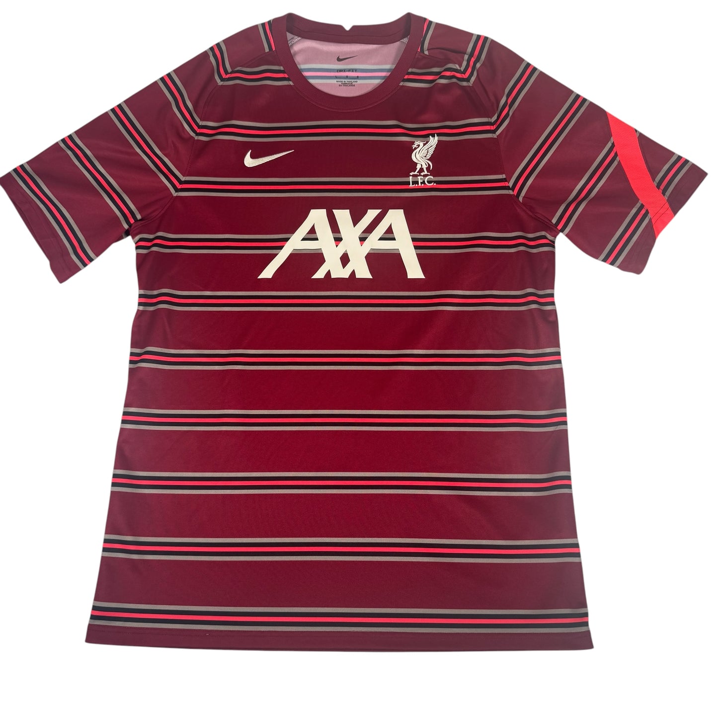 Liverpool 2021/2022 Pre Match Training Football Shirt Large – Football Shirt Kingdom