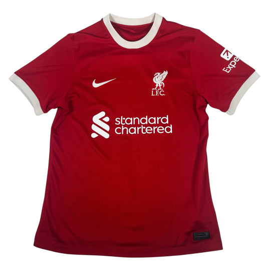 Liverpool 2023/2024 Home Football Shirt Small — full front view
