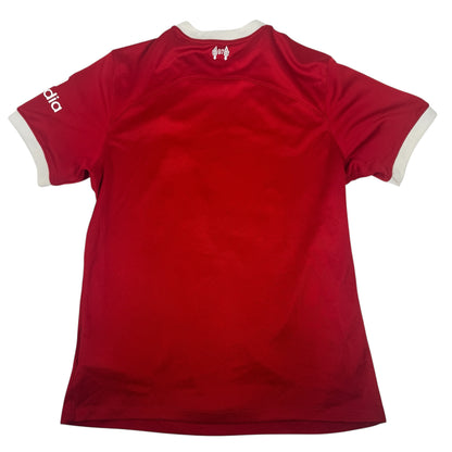 Liverpool 2023/2024 Home Football Shirt Small — full back view