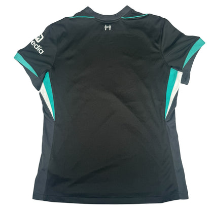 Liverpool 2024/2025 Away Football Shirt Womens Medium — full back view