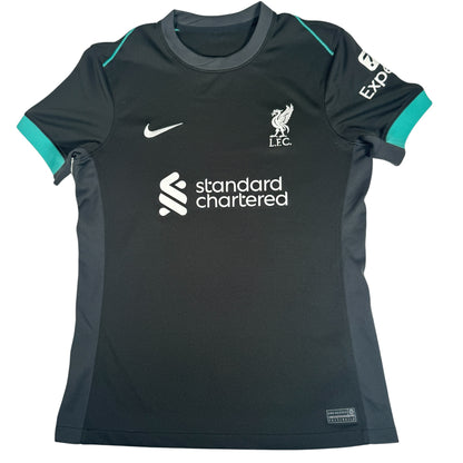 Liverpool 2024/2025 Away Football Shirt Womens Small — full front view