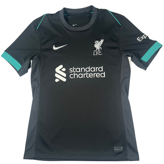 Front of Liverpool 2024/2025 away football shirt, size Small