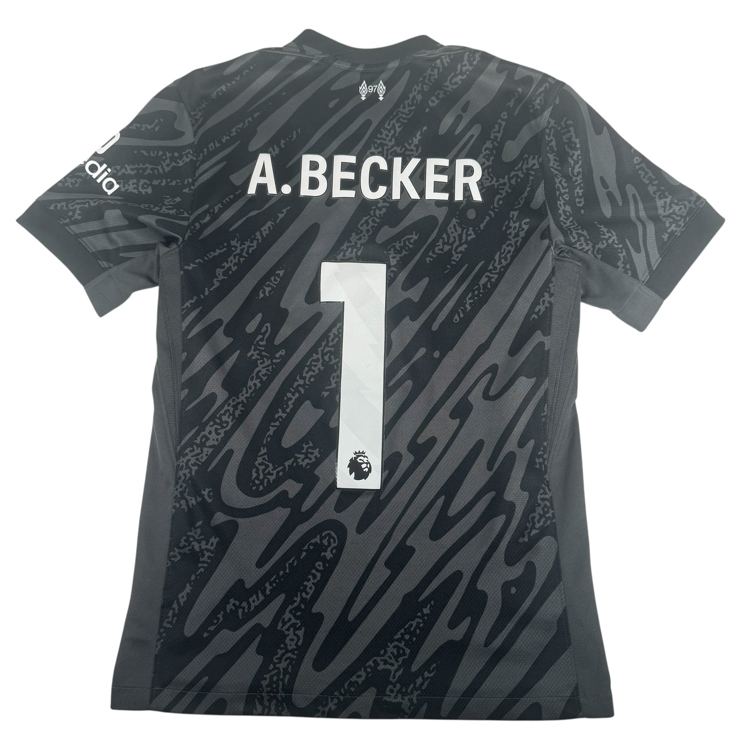 A. BECKER 1 Liverpool 2024/2025 Goalkeeper Football Shirt Small – Football Shirt Kingdom