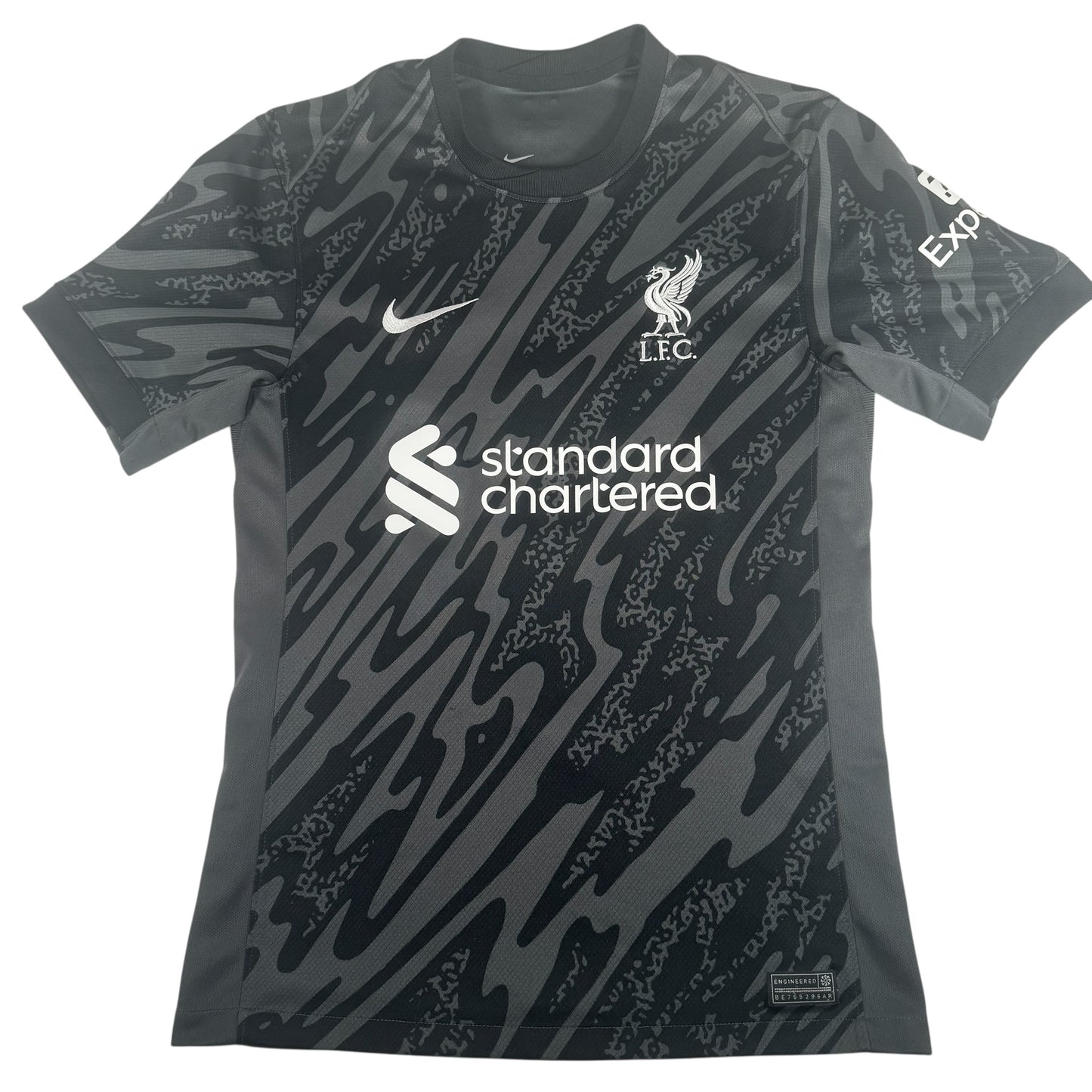 A. BECKER 1 Liverpool 2024/2025 Goalkeeper Football Shirt Small – Football Shirt Kingdom