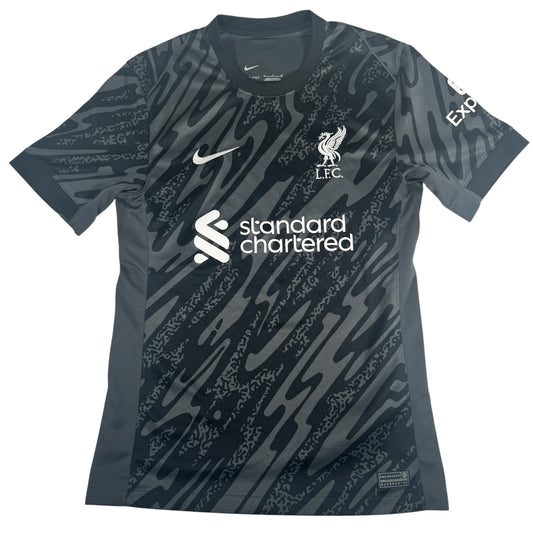 Liverpool 2024/2025 Goalkeeper Football Shirt Small — full front view