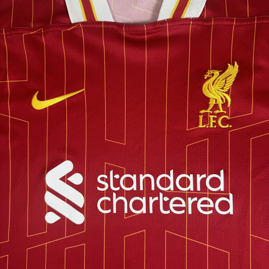 Liverpool 2024/2025 Home Football Shirt Large
