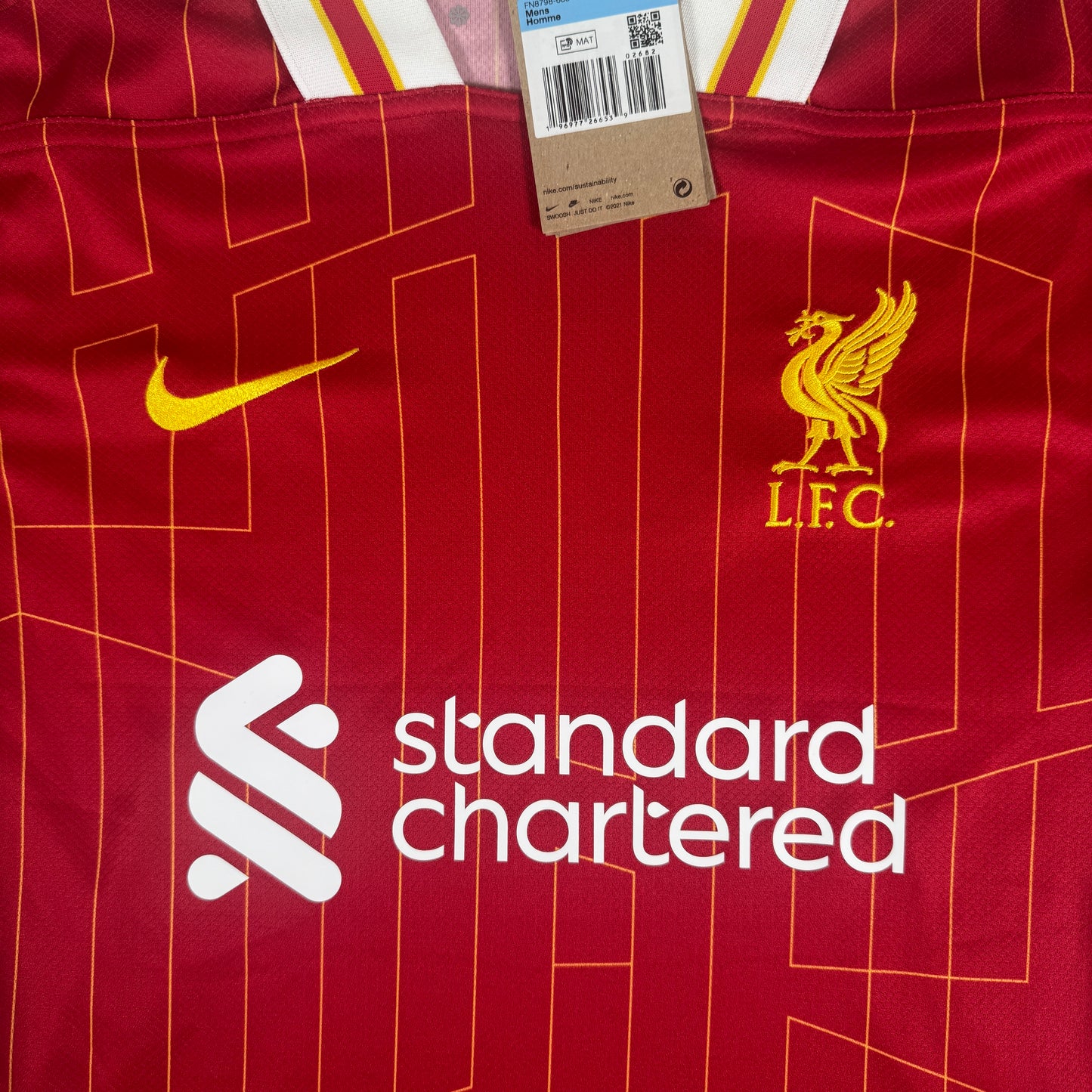 Liverpool 2024/2025 Home Football Shirt Medium BNWT – Football Shirt Kingdom