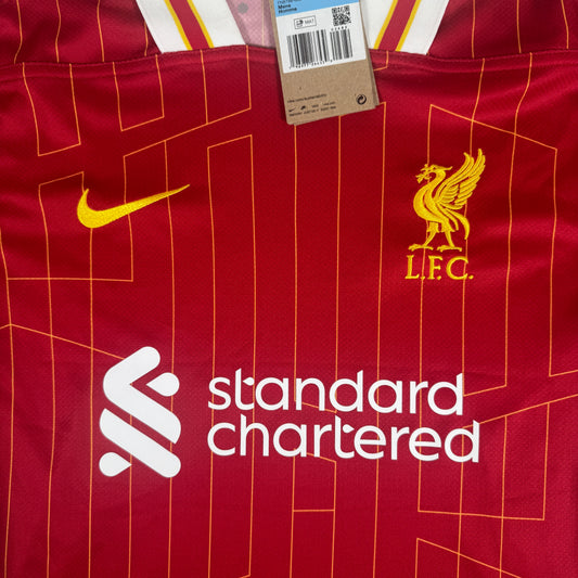 Liverpool 2024/2025 Home Football Shirt Medium BNWT – Football Shirt Kingdom