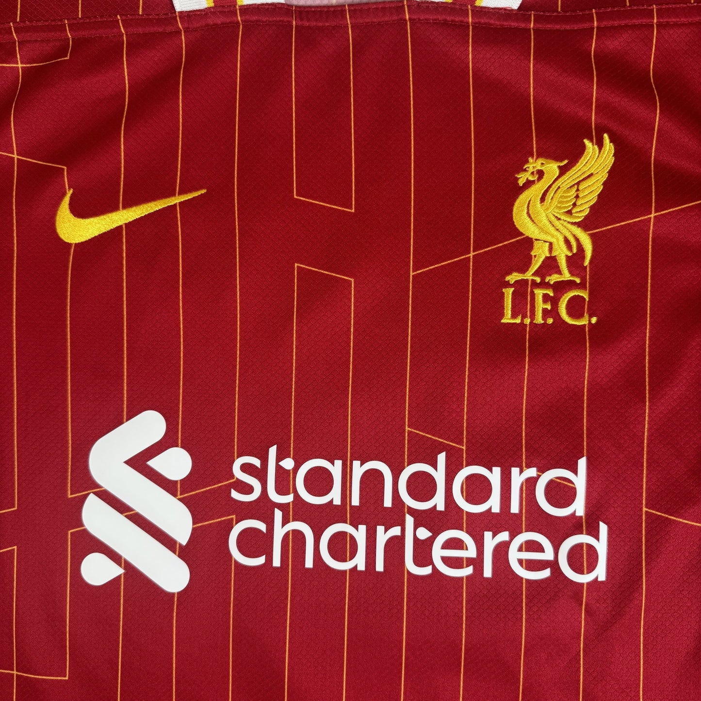 Mac Allister 10 Liverpool 2024/2025 Home Football Shirt Medium