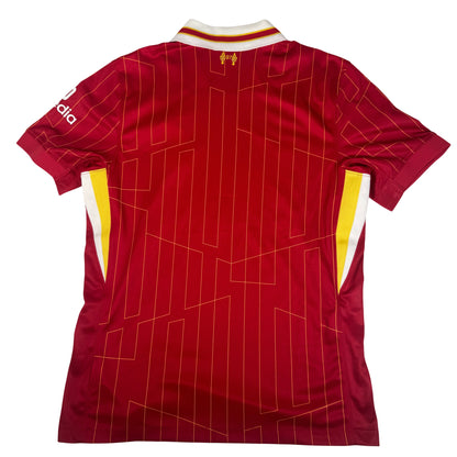 Liverpool 2024/2025 Home Football Shirt Medium — full back view