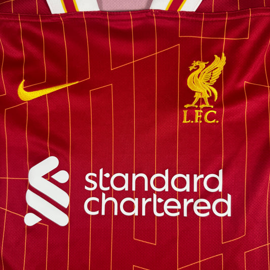 Liverpool 2024/2025 Home Football Shirt Small – Football Shirt Kingdom