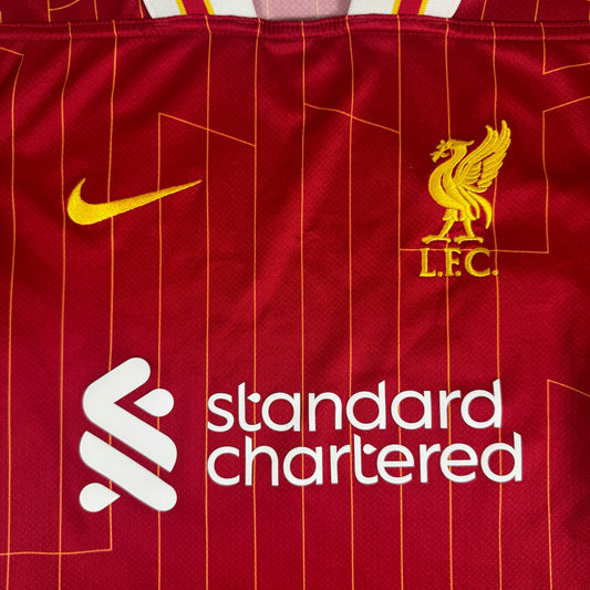 Liverpool 2024/2025 Home Football Shirt Small – Football Shirt Kingdom
