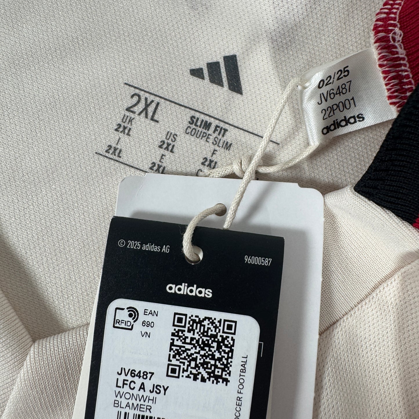 Liverpool 2025/2026 Away Football Shirt 2XL BNWT – Football Shirt Kingdom