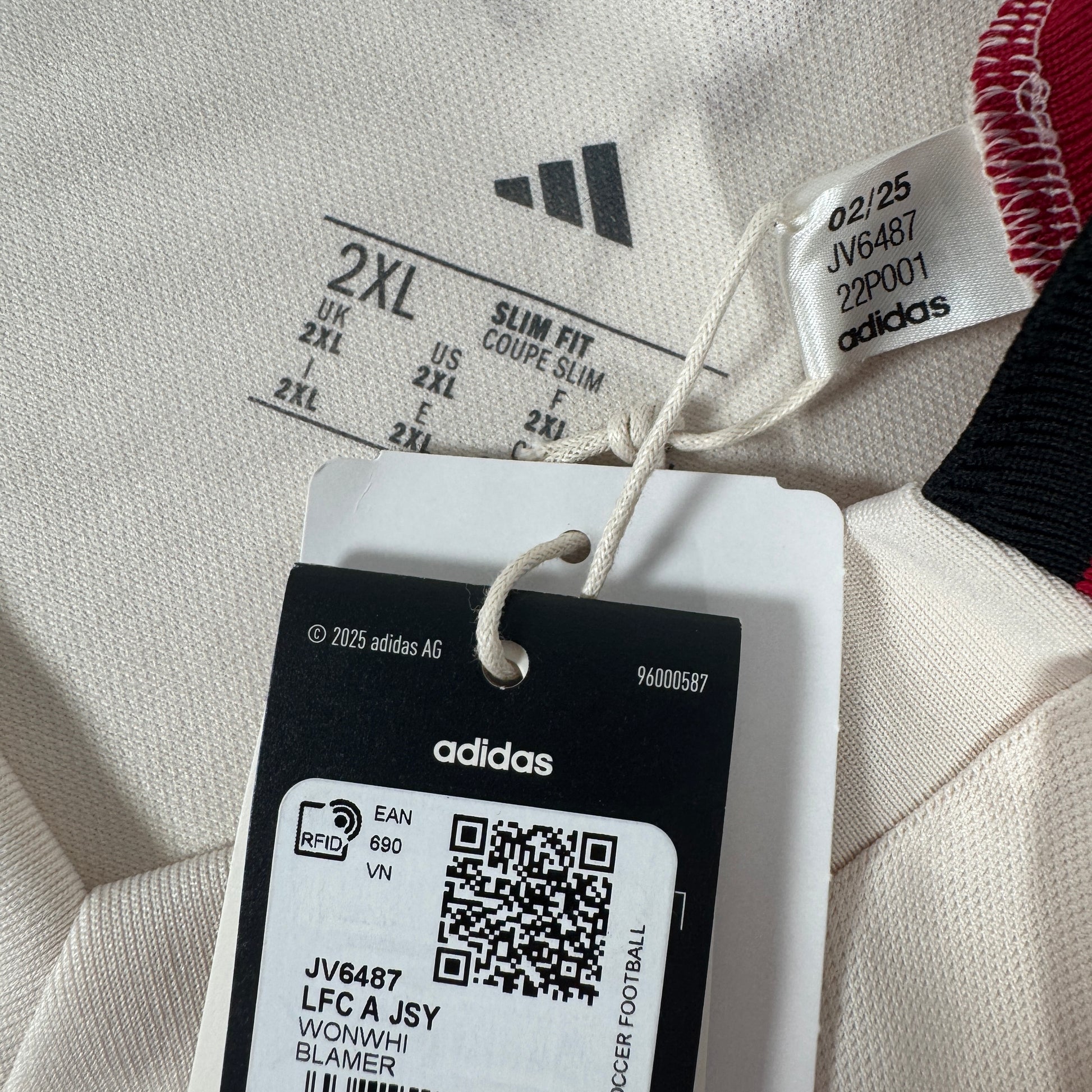 Liverpool 2025/2026 Away Football Shirt 2XL BNWT – Football Shirt Kingdom
