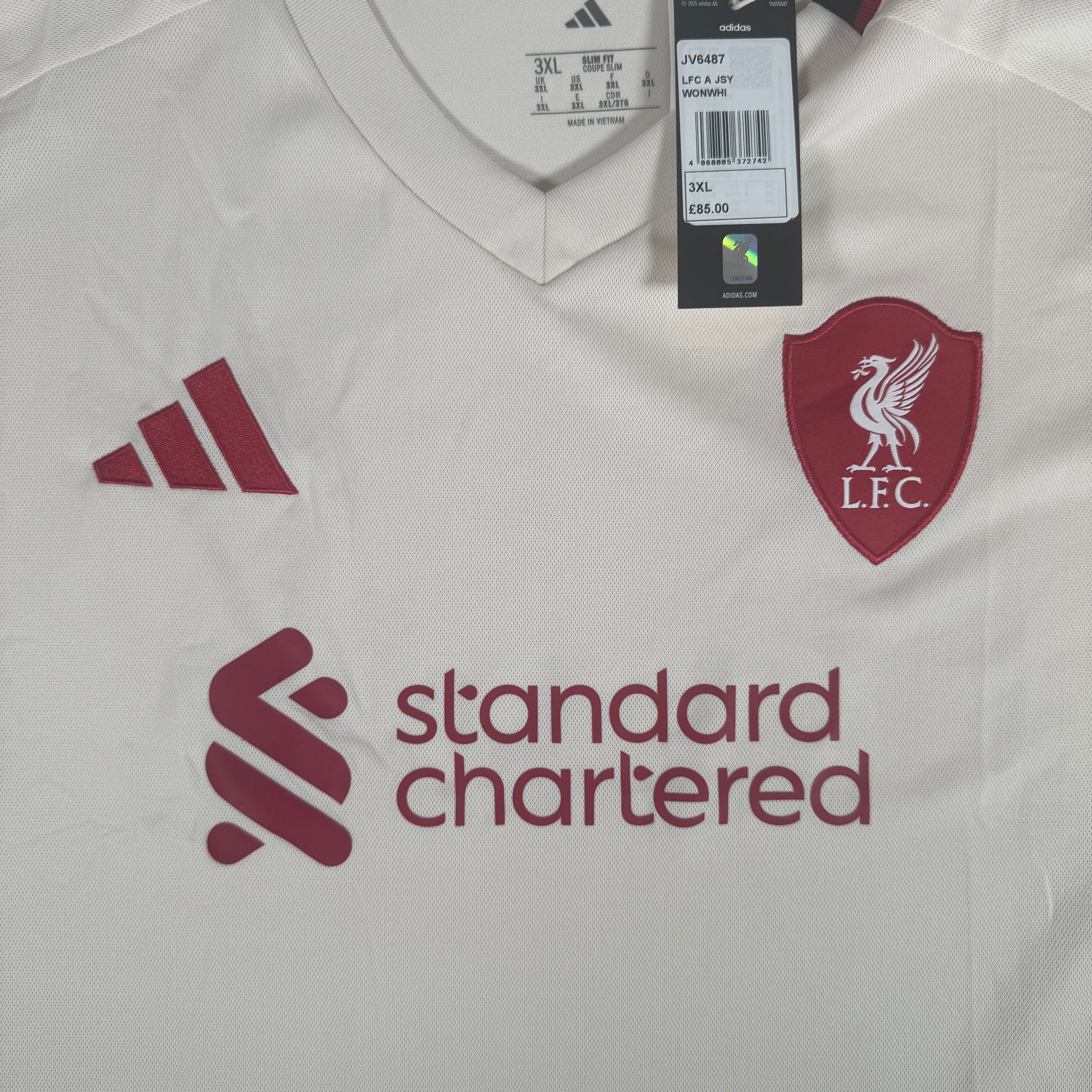 Liverpool 2025/2026 Away Football Shirt 3XL XXXL BNWT – Football Shirt Kingdom