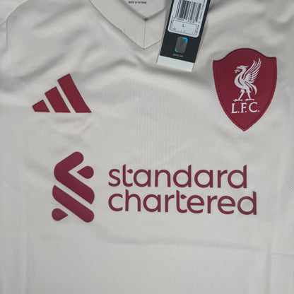 Liverpool 2025/2026 Away Football Shirt Large BNWT — front close-up