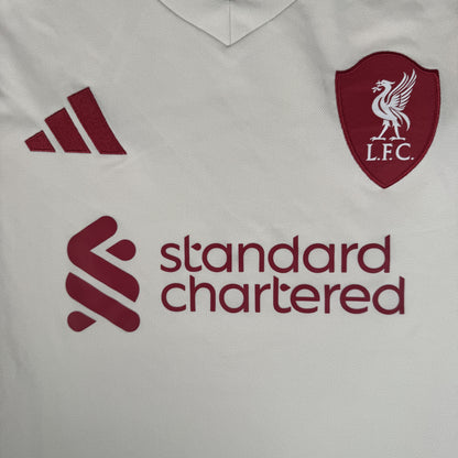 Liverpool 2025/2026 Away Football Shirt Large — front close-up