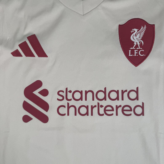 Liverpool 2025/2026 Away Long Sleeve Football Shirt Large