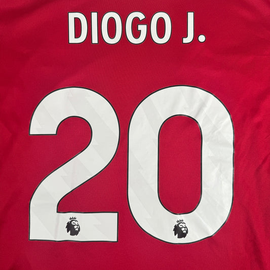 DIOGO J. 20 Liverpool 2025/2026 Home Football Shirt XXL 2XL – Football Shirt Kingdom
