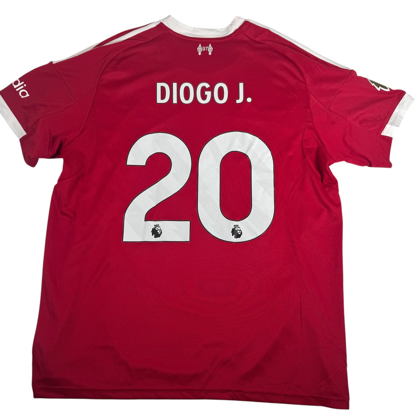 DIOGO J. 20 Liverpool 2025/2026 Home Football Shirt XXL 2XL – Football Shirt Kingdom