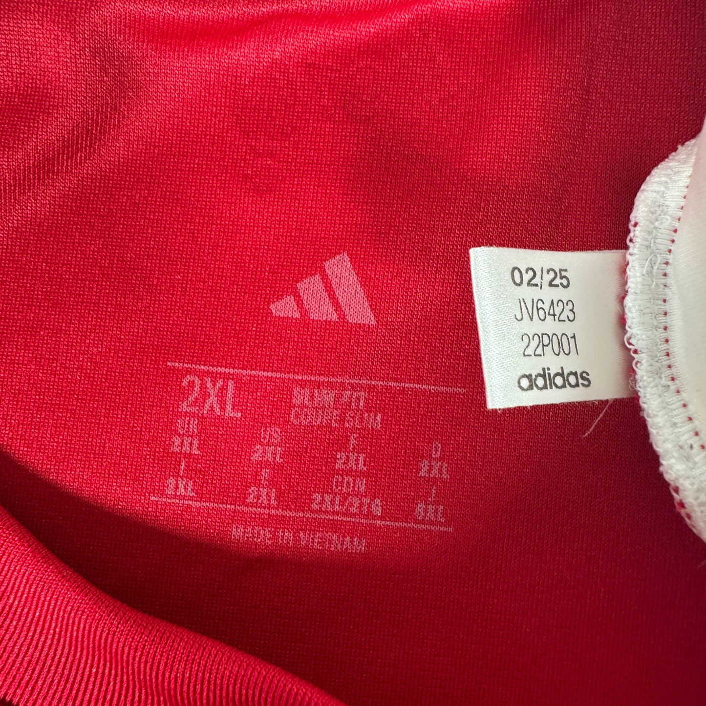 Liverpool 2025/2026 Home Football Shirt 2XL – Football Shirt Kingdom