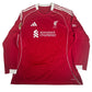 MAC ALLISTER 10 Liverpool 2025/2026 Home Long Sleeve Football Shirt 2XL – Football Shirt Kingdom