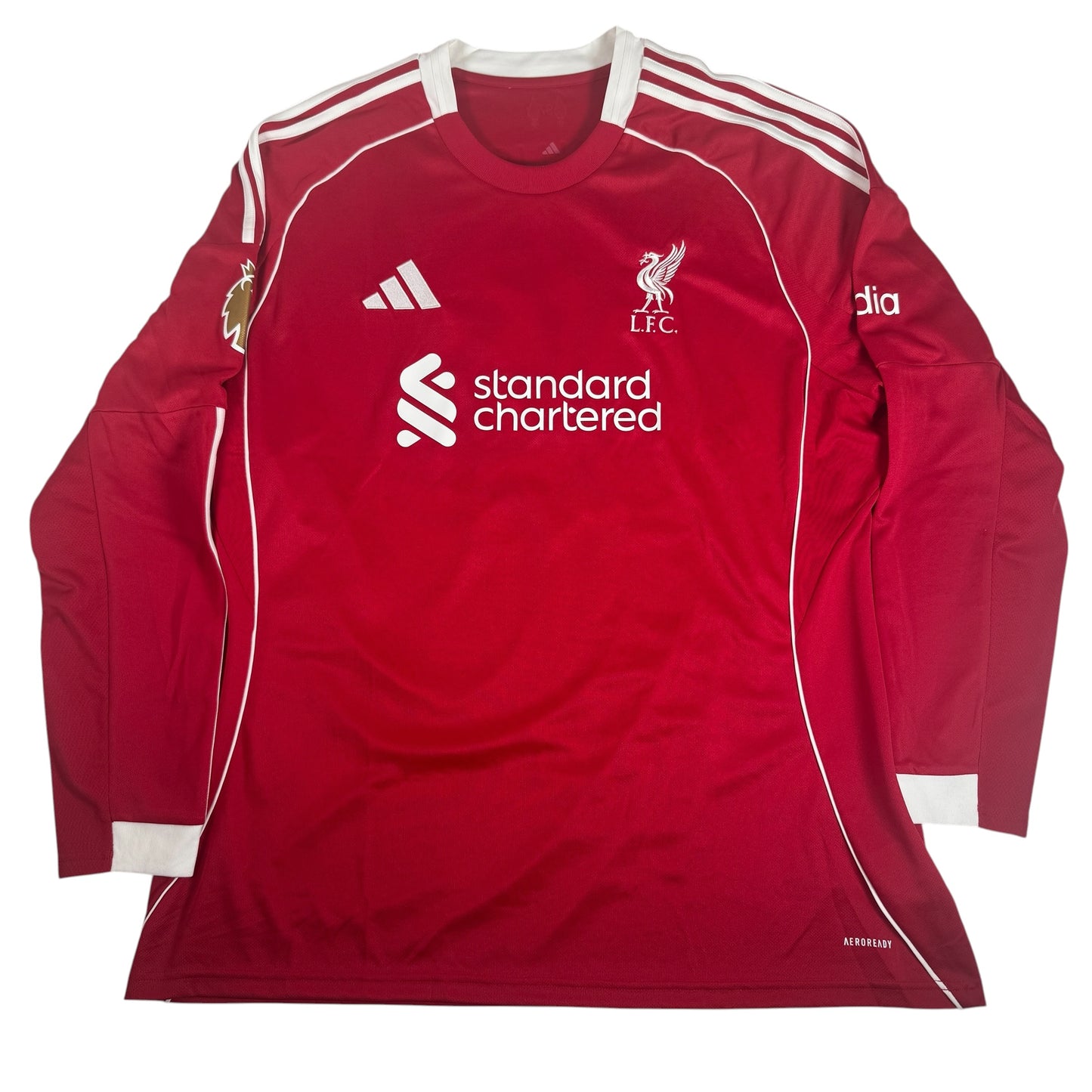 MAC ALLISTER 10 Liverpool 2025/2026 Home Long Sleeve Football Shirt 2XL – Football Shirt Kingdom
