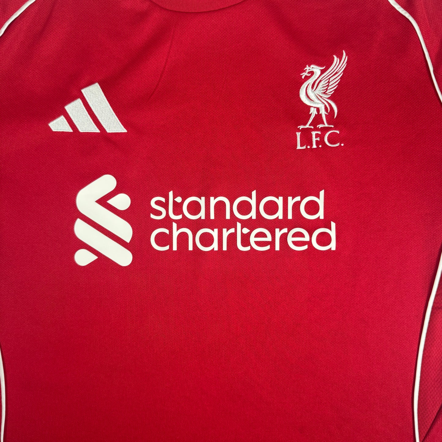 Liverpool 2025/2026 Home Football Shirt Large – Football Shirt Kingdom