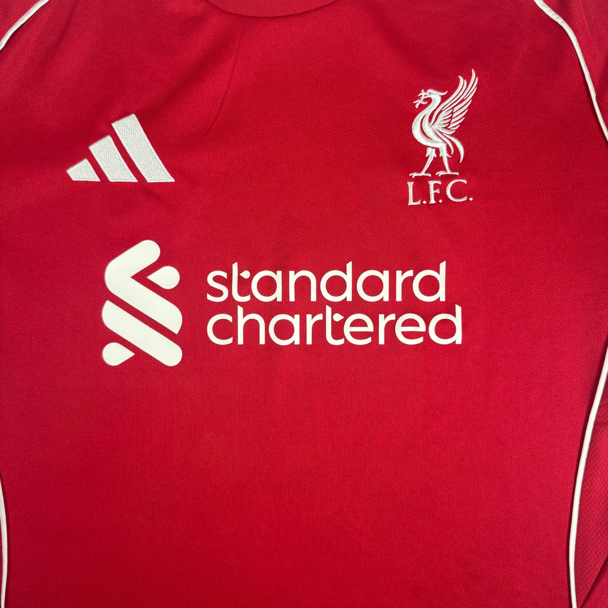 Liverpool 2025/2026 Home Football Shirt Large – Football Shirt Kingdom