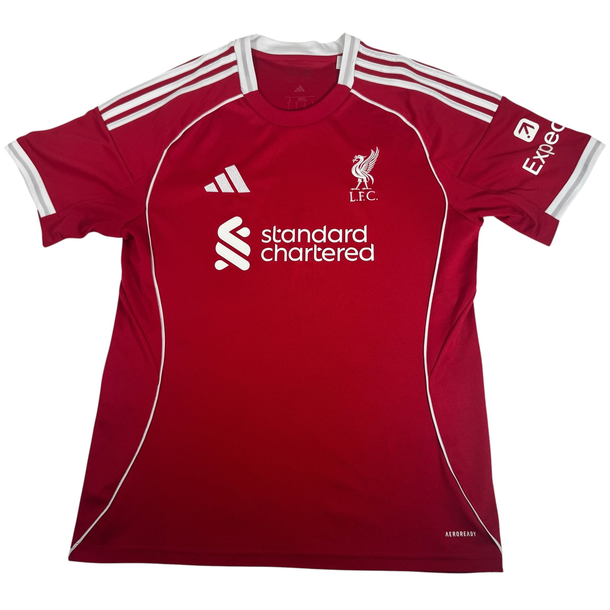 Liverpool 2025/2026 Home Football Shirt Large – Football Shirt Kingdom