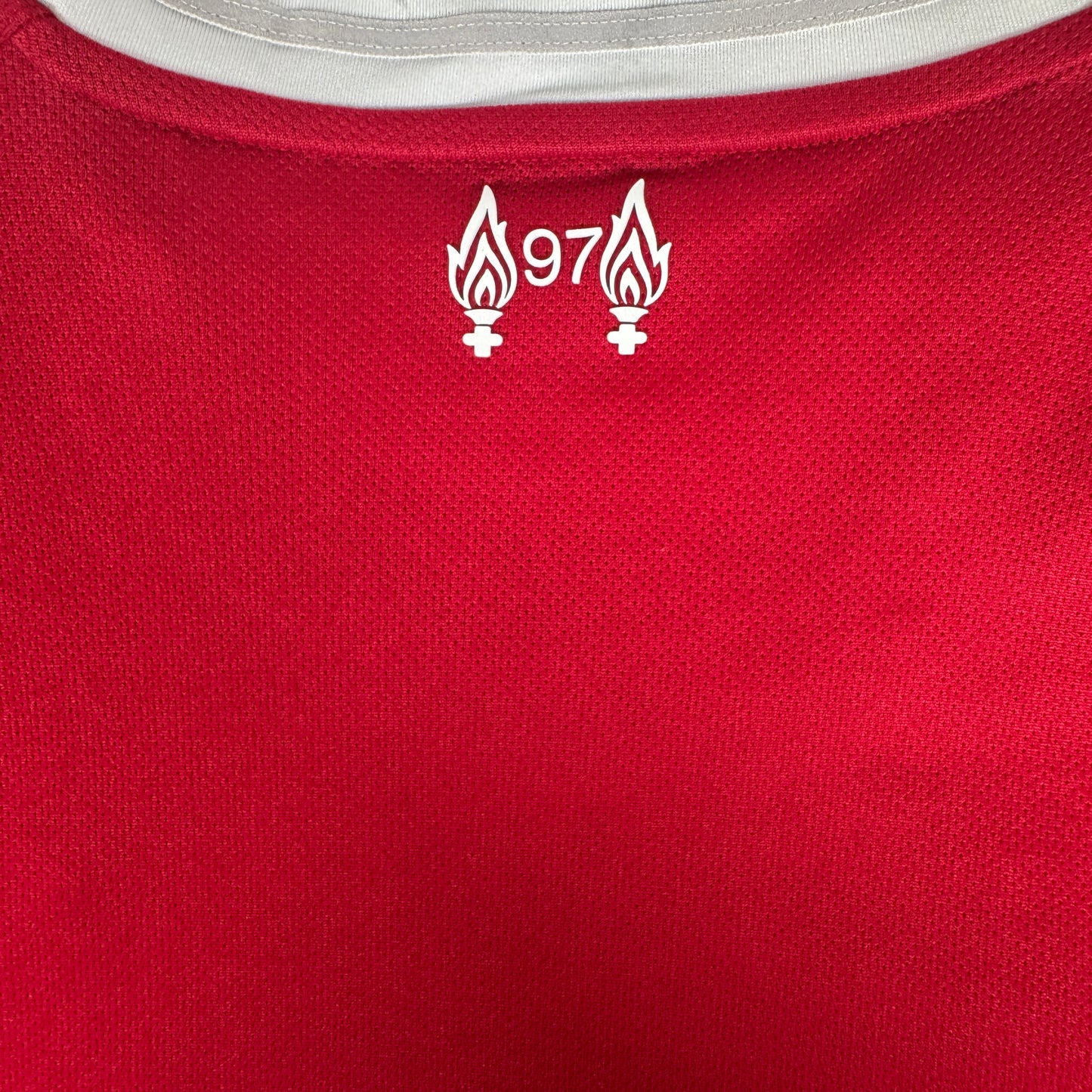 Liverpool 2025/2026 Home Football Shirt Large – Football Shirt Kingdom
