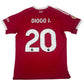 Diogo J 20 Liverpool 2025/2026 Home Football Shirt Large
