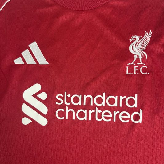 Liverpool 2025/2026 Home Football Shirt Large