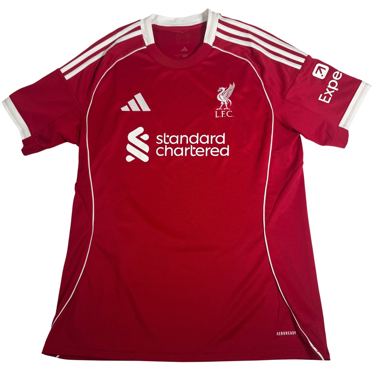 Liverpool 2025/2026 Home Football Shirt Large