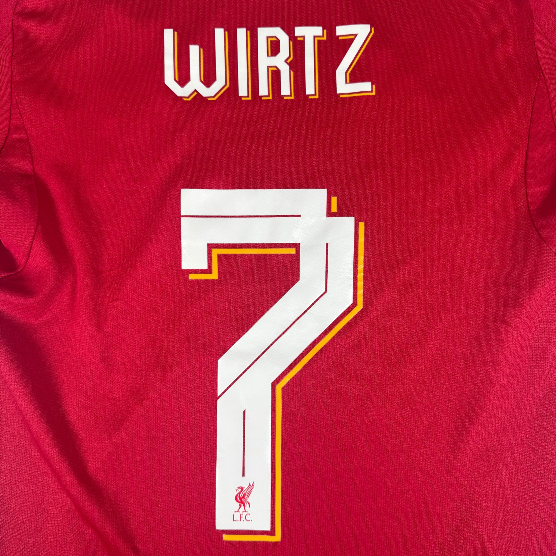 WIRTZ 7 Liverpool 2025/2026 Home Football Shirt Small – Football Shirt Kingdom