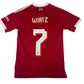 WIRTZ 7 Liverpool 2025/2026 Home Football Shirt Small – Football Shirt Kingdom
