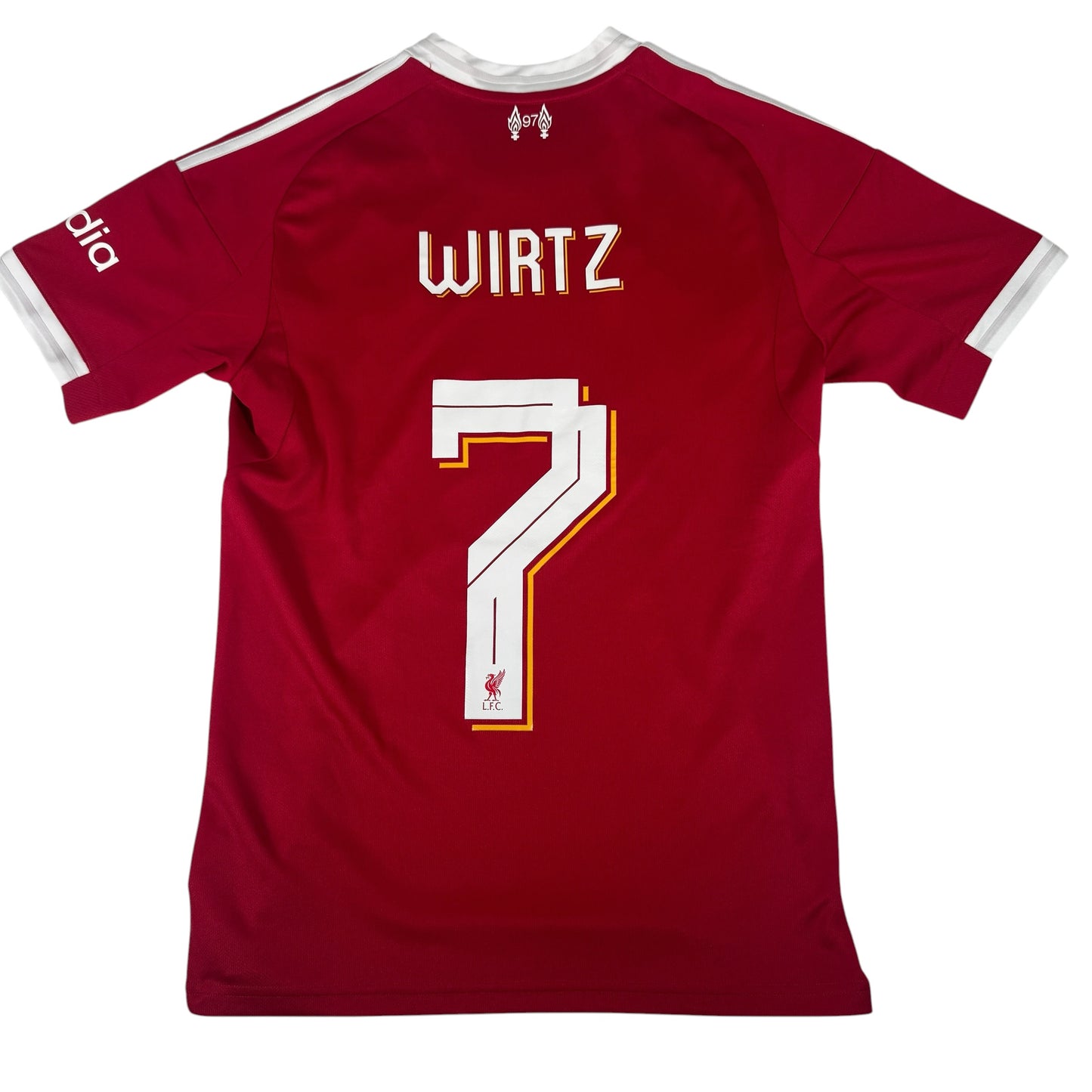 WIRTZ 7 Liverpool 2025/2026 Home Football Shirt Small – Football Shirt Kingdom