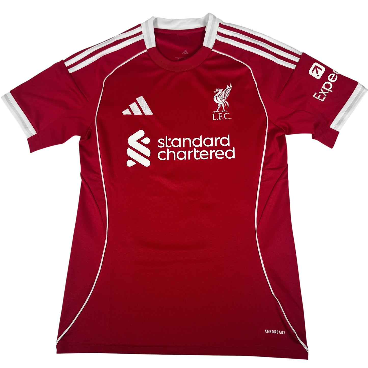 WIRTZ 7 Liverpool 2025/2026 Home Football Shirt Small – Football Shirt Kingdom