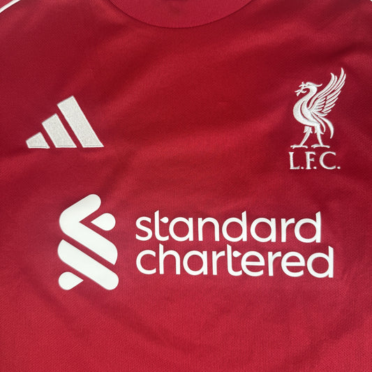 Liverpool 2025/2026 Home Football Shirt XL