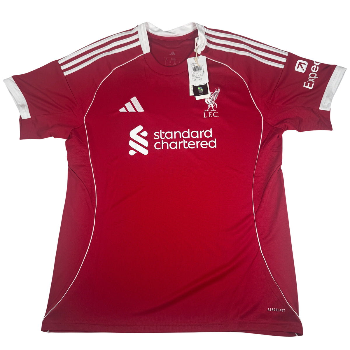 Liverpool 2025/2026 Home Football Shirt XL BNWT