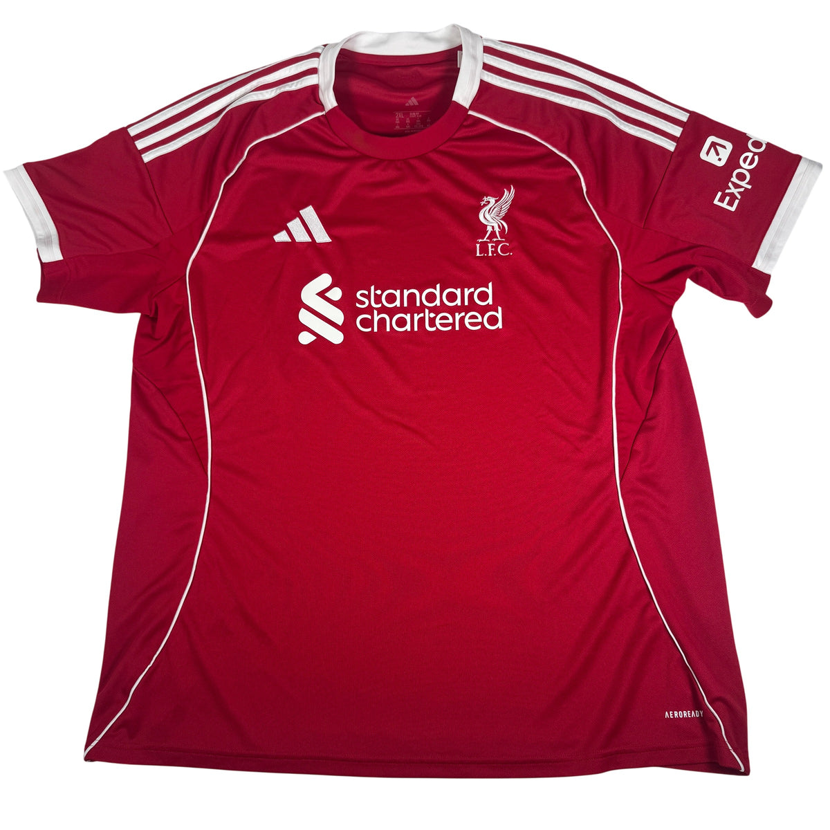 Liverpool 2025/2026 Home Football Shirt XXL