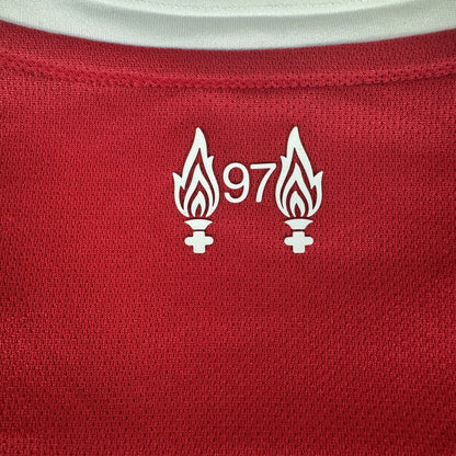 Liverpool 2025/2026 home football shirt, size XXL