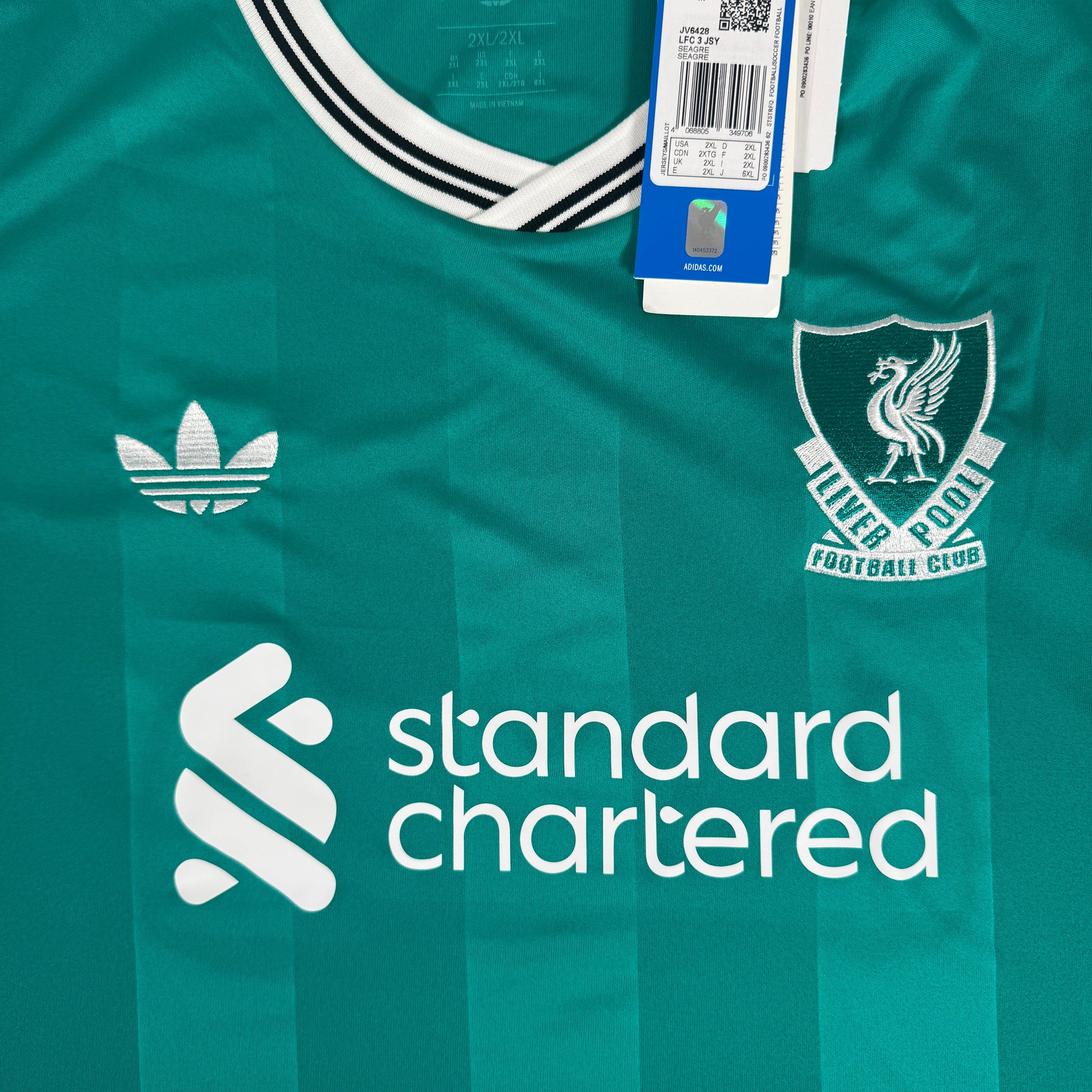 Liverpool 2025/2026 Third Football Shirt 2XL BNWT – Football Shirt Kingdom