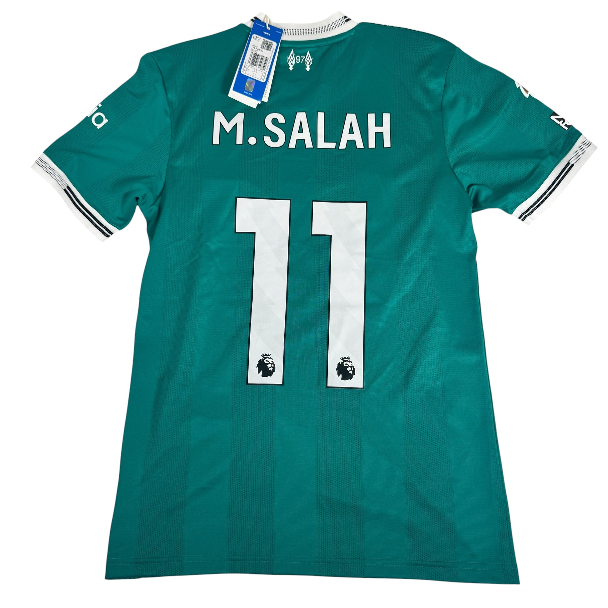 M. SALAH 11 Liverpool 2025/2026 PAuthentic Third Football Shirt Small BNWT – Football Shirt Kingdom