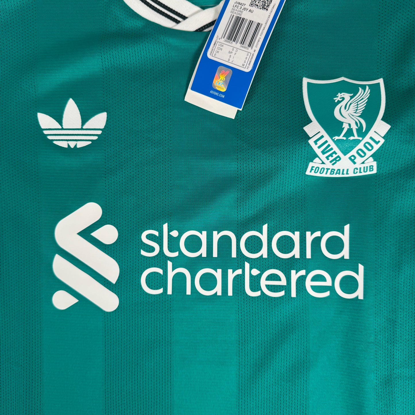 M. SALAH 11 Liverpool 2025/2026 PAuthentic Third Football Shirt Small BNWT – Football Shirt Kingdom