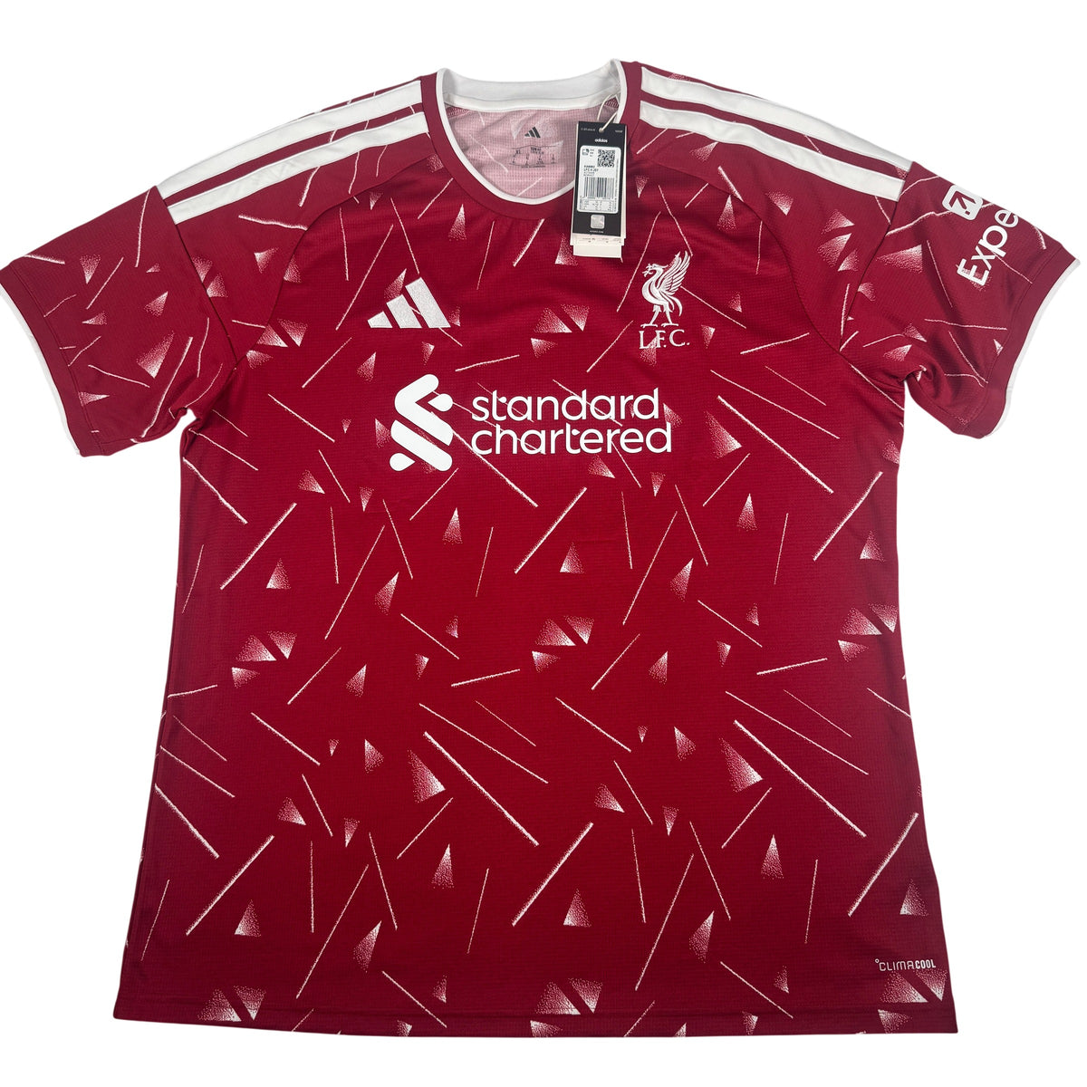 Front of Liverpool 2026/2027 home football shirt, size XL